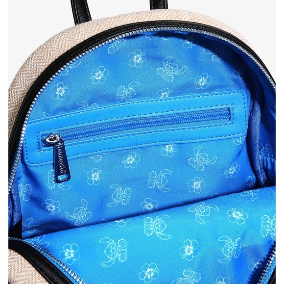Loungefly Disney Lilo & Stitch Woven Mini Backpack - Picture 5 of 9